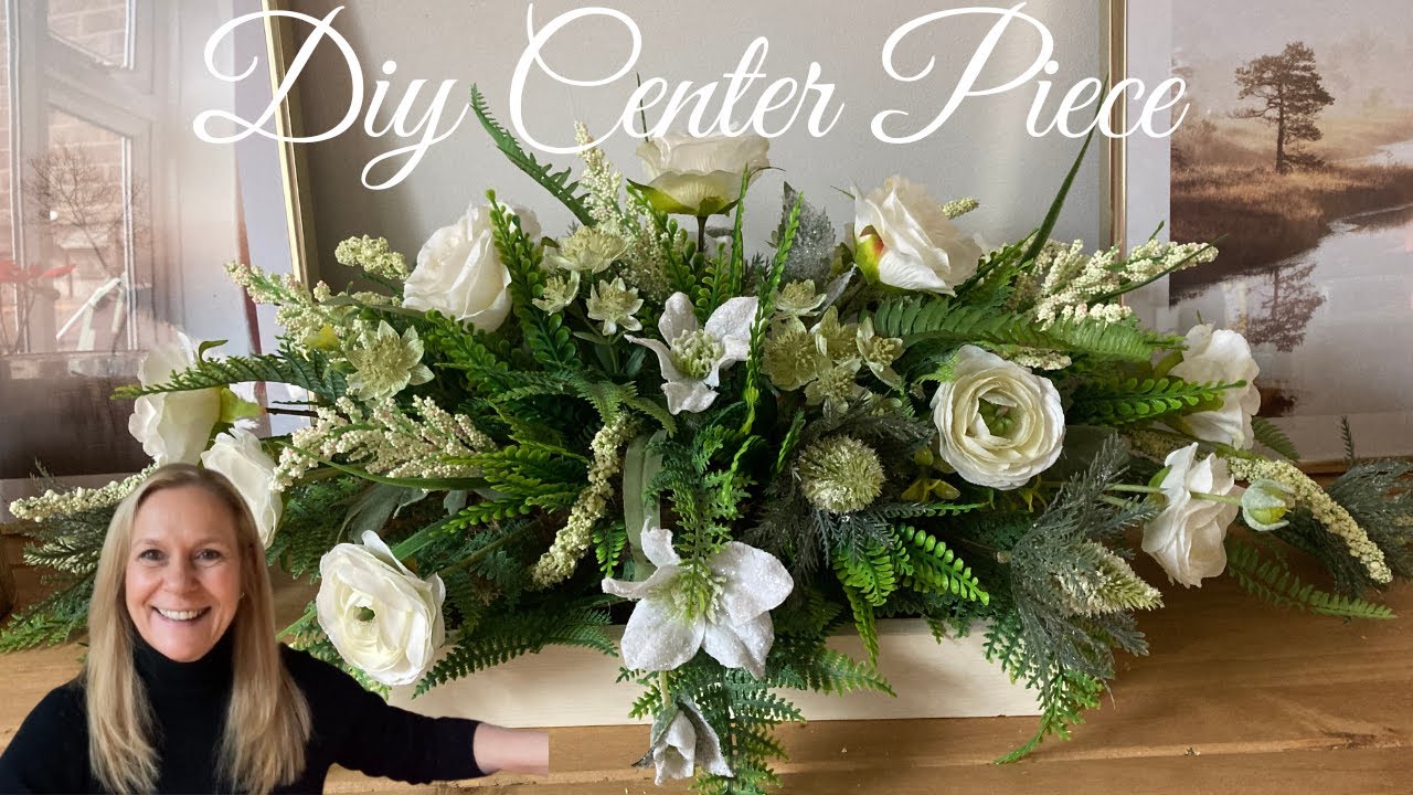 🌷🌹STEP BY STEP GUIDE TO A  DIY FLORAL CENTREPIECE. 2023. POLLY PUT THE PETAL ON.🌹🌷