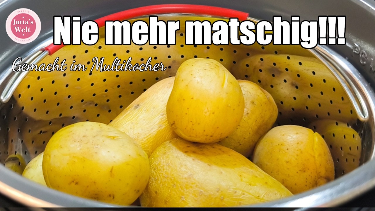 Pellkartoffeln perfekt garen🥔So geht’s richtig ✅✨ (Schnellkochtopf)