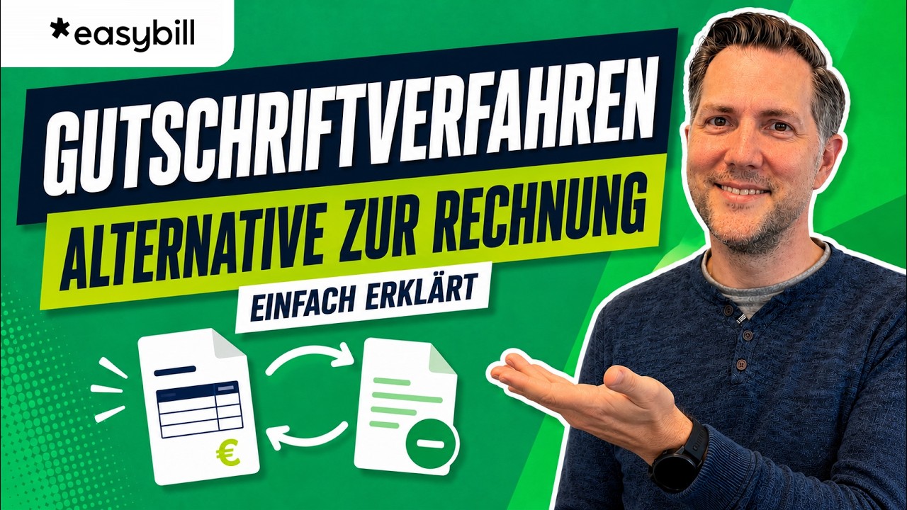 Das Gutschriftverfahren einfach erkl&auml;rt | Eine Alternative zur Rechnung