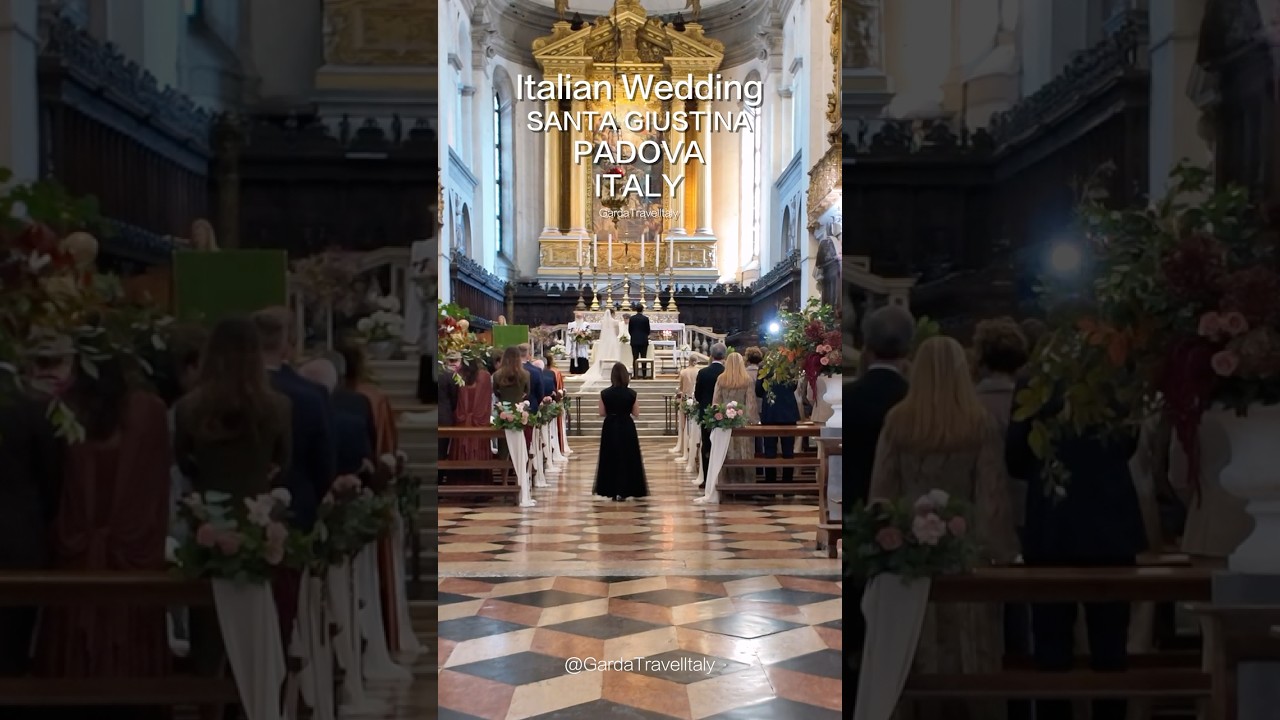 🇮🇹 Italian Wedding Magic at Santa Giustina, Padova, Italy!