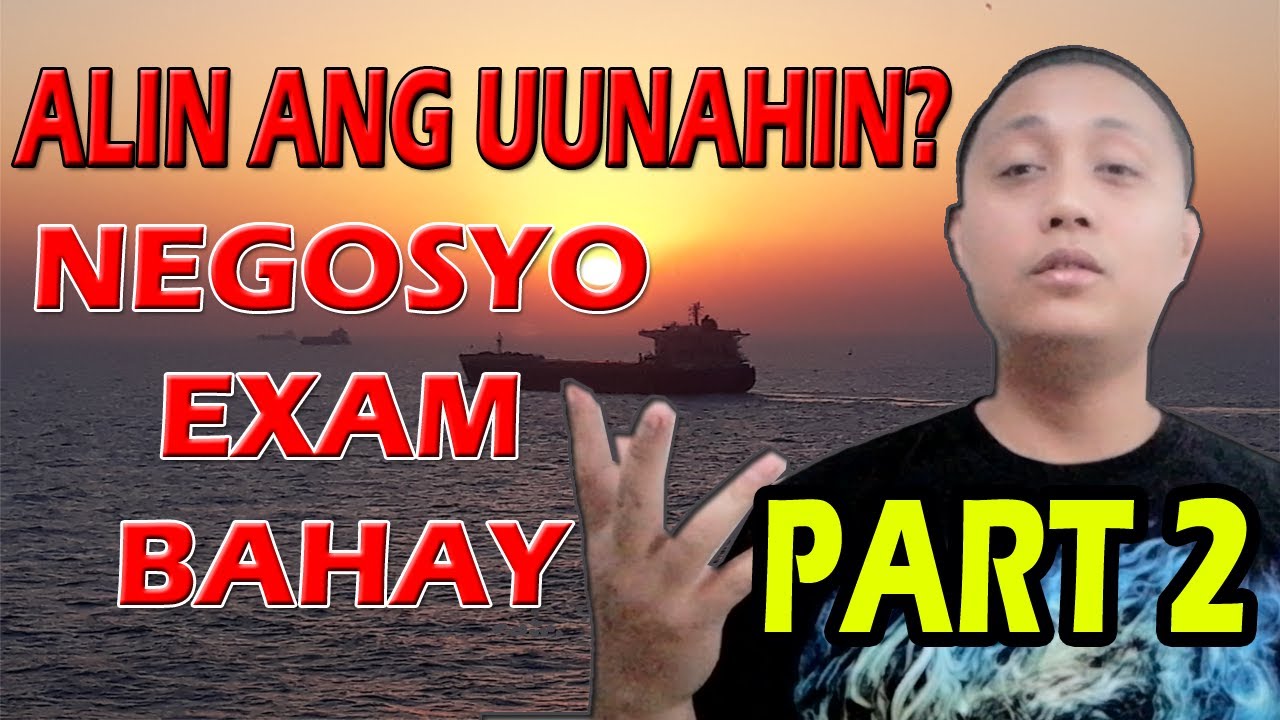 Marina Exam Part 2 |  Alin nga ba ang uunahin natin EXAM BAHAY NEGOSYO |  Seaman Vlog