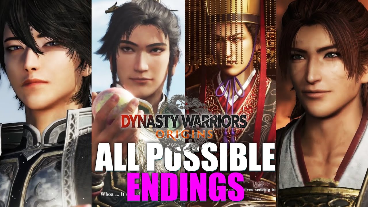 Dynasty Warriors Origins All Possible Endings (True, Normal & Secret Endings Wu, Shu & Wei Ending)
