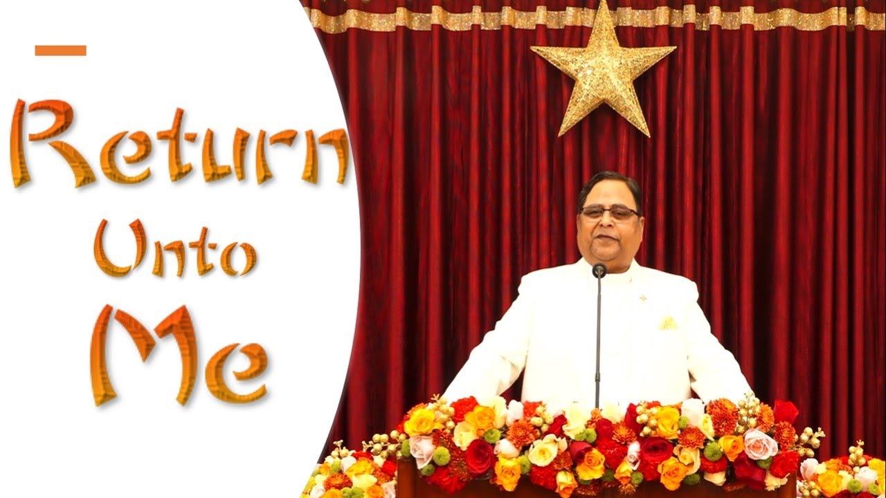Goshen Church Message – Return Unto Me – 5 January 2025
