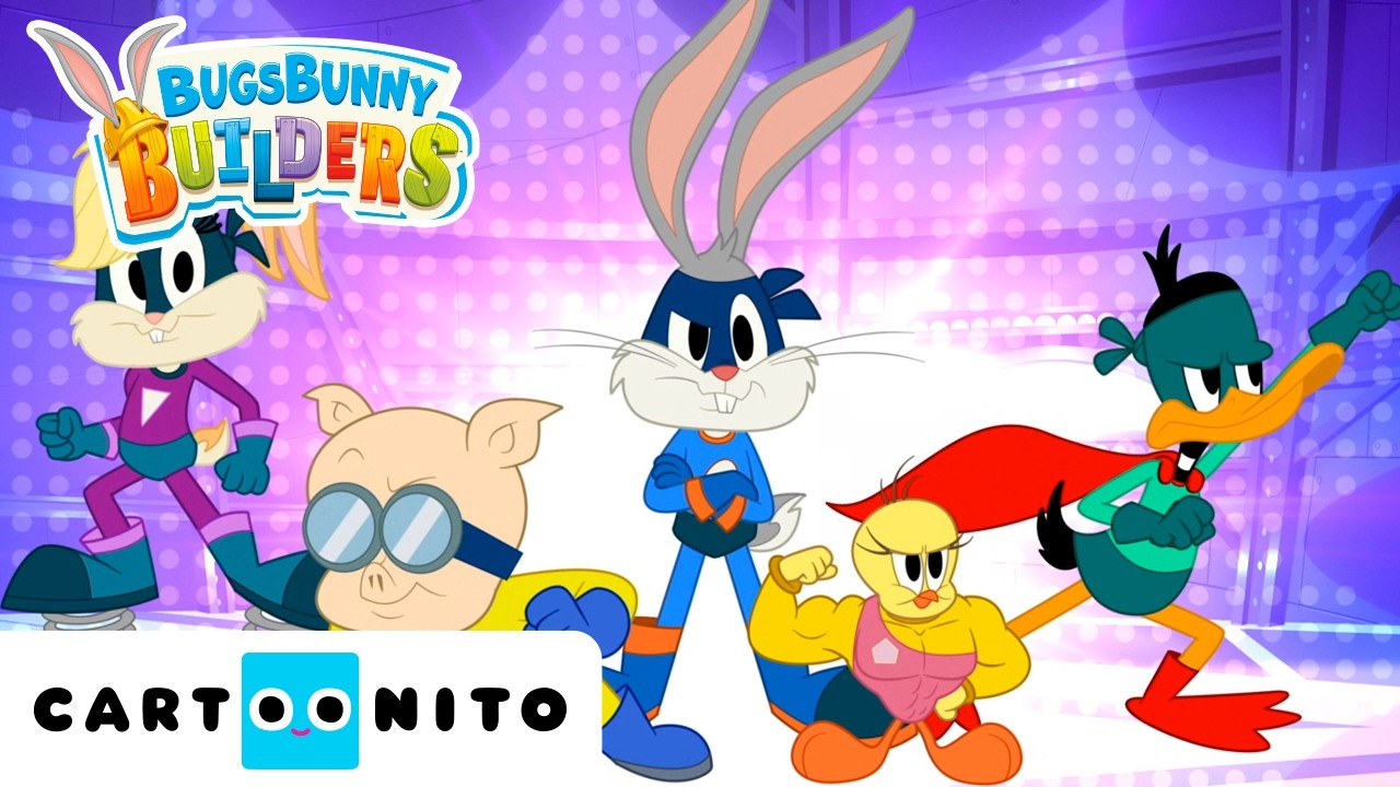 Bugs Bunny: Mãos à Obra! | A transformação em super-heróis | Cartoonito