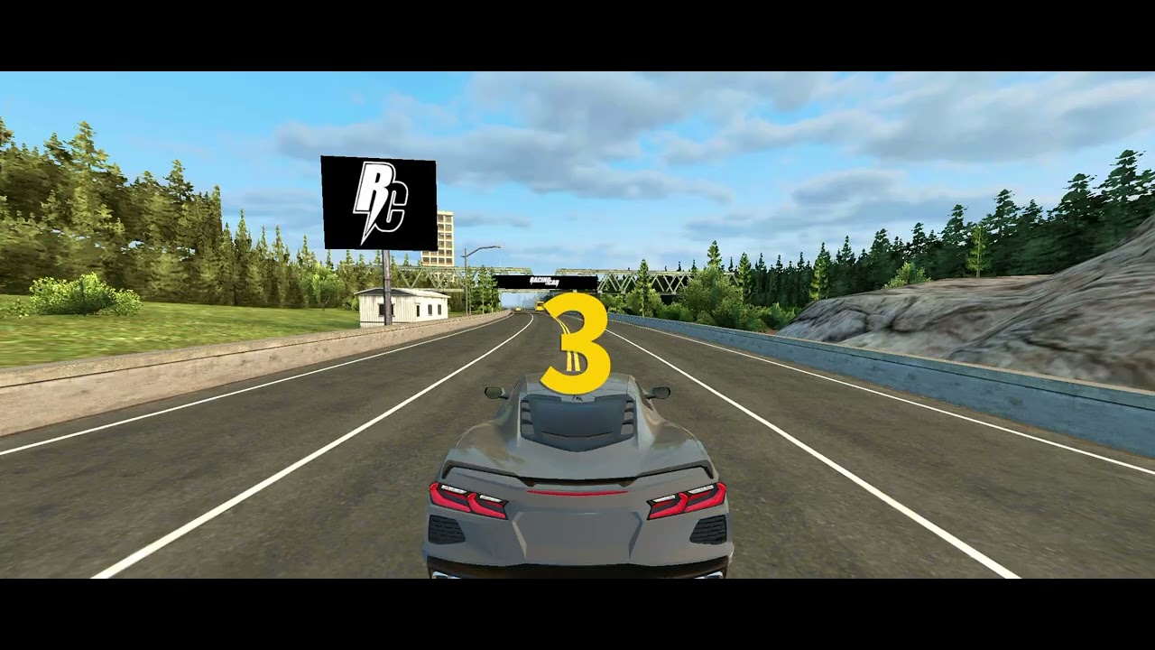 Car drive gameplay 