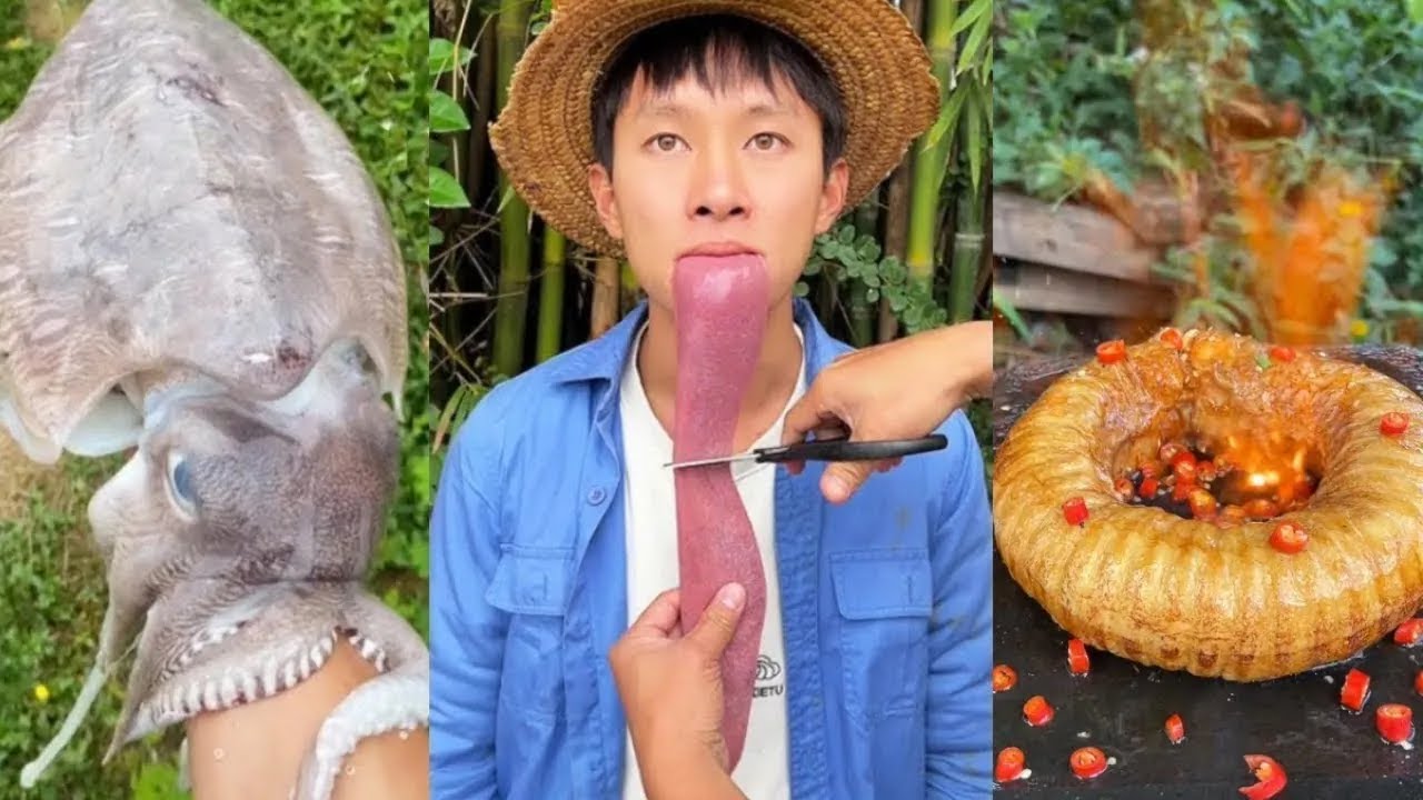 Gloves made of chocolate|Chinese Mountain Forest Life And Food #MoTiktok #Fyp