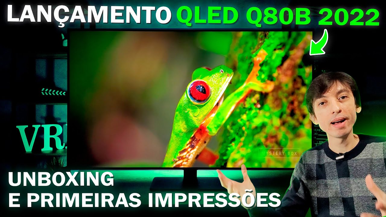 Новый телевизор SAMSUNG QLED Q80B 2022 года! Первые впечатления и распаковка!!