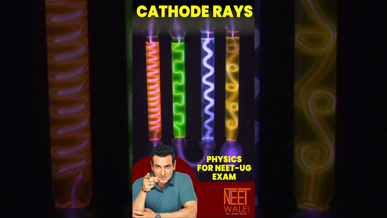 cathode ray tube experiment | Discovery Of Electron #neet #ncert #physics #science #motivation#shots