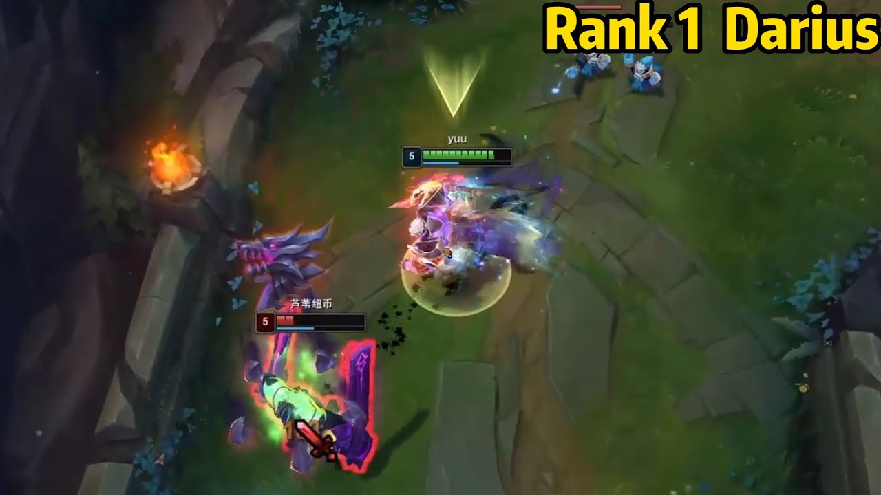 Rank 1 Darius: He is SO AGGRESSIVE in the Early Game!
