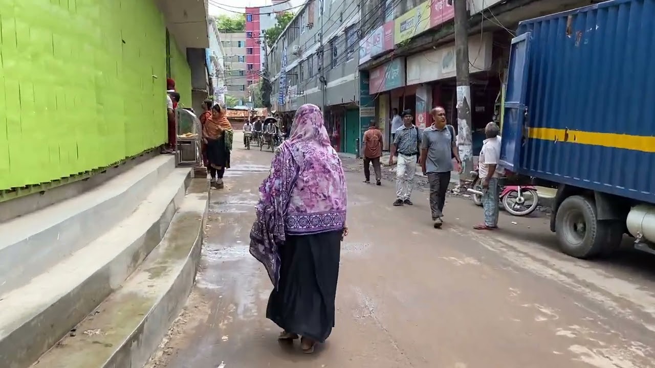Hazi Chan Mia Road, Khatiberhat, Bahaddarhat, Panchlaish, Chattogram Bangladesh walking tour June 23