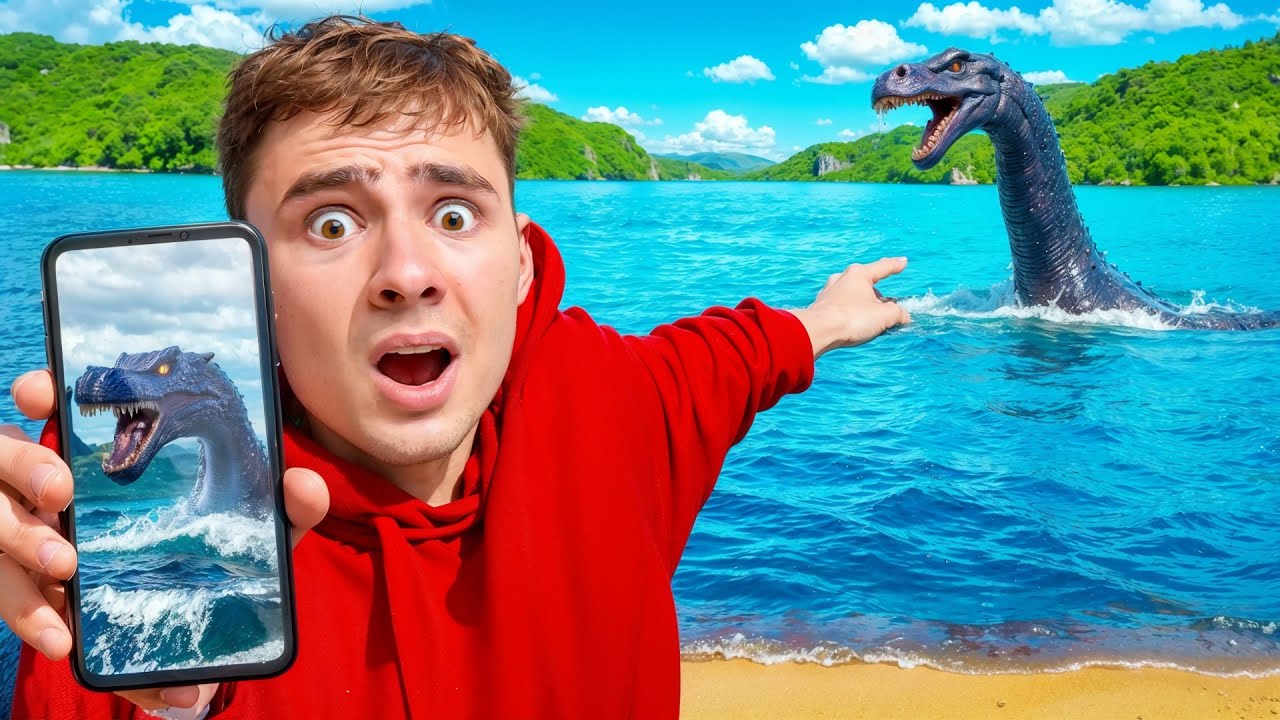 Нашли Монстра под Водой в Реальной Жизни!