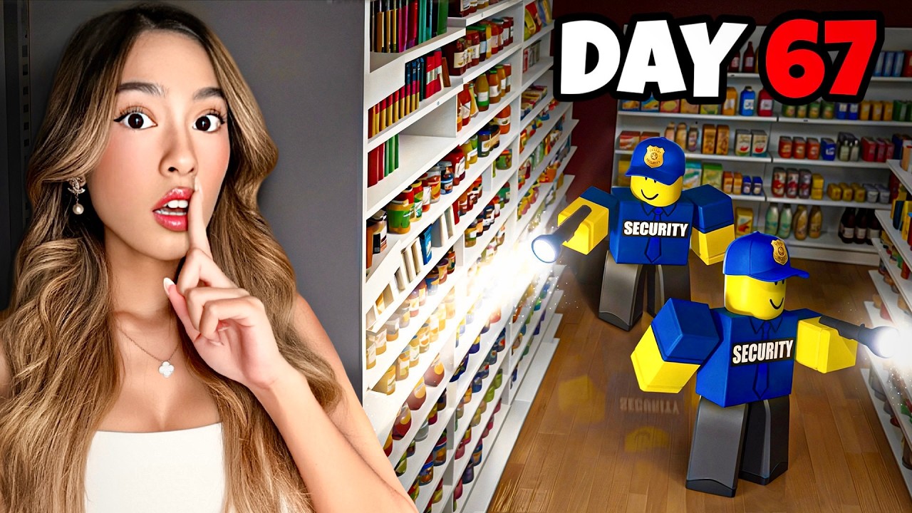 TRAPPED in ROBLOX MEGA STORE..