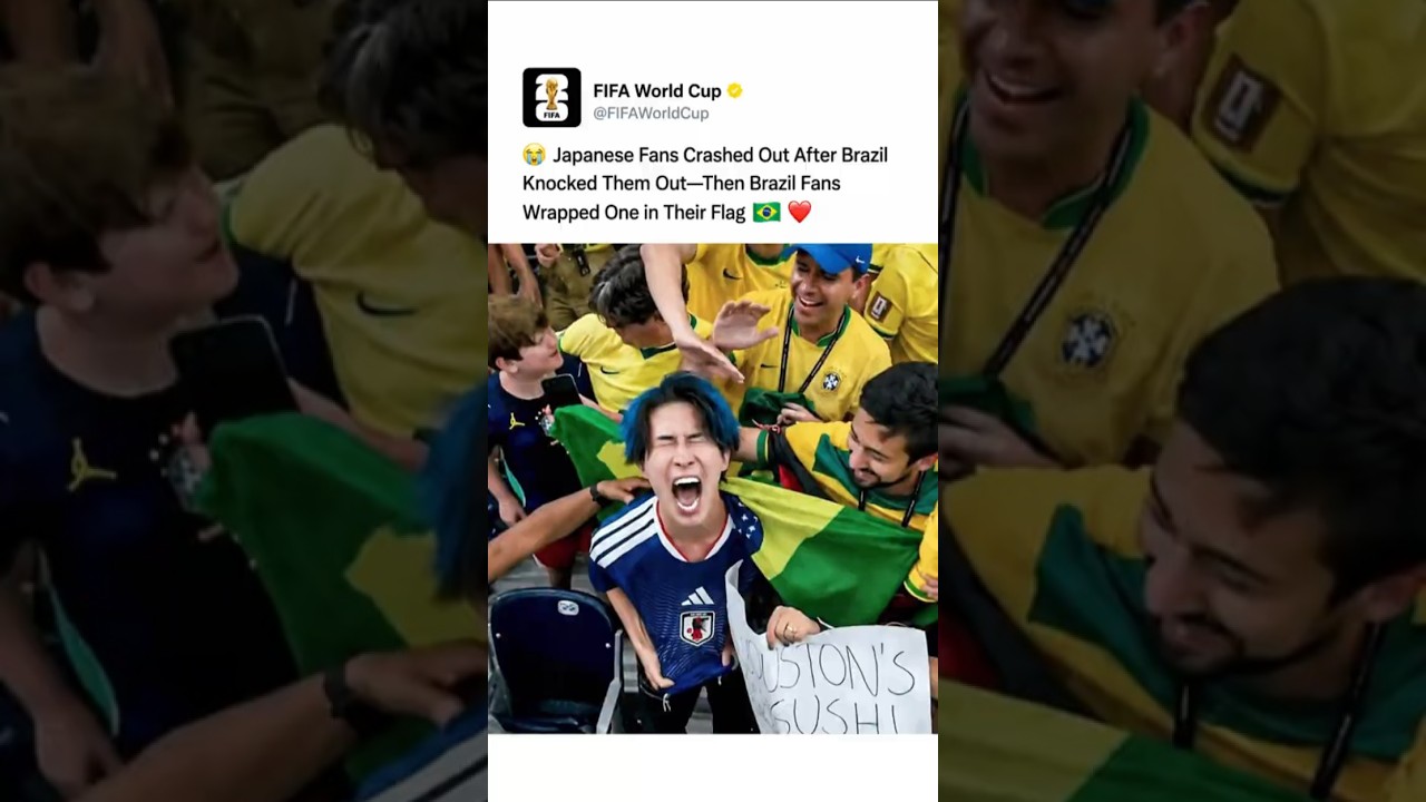 Japan Fans Broke Down After Brazil Knocked Them Out of FIFA World Cup 2026 😭