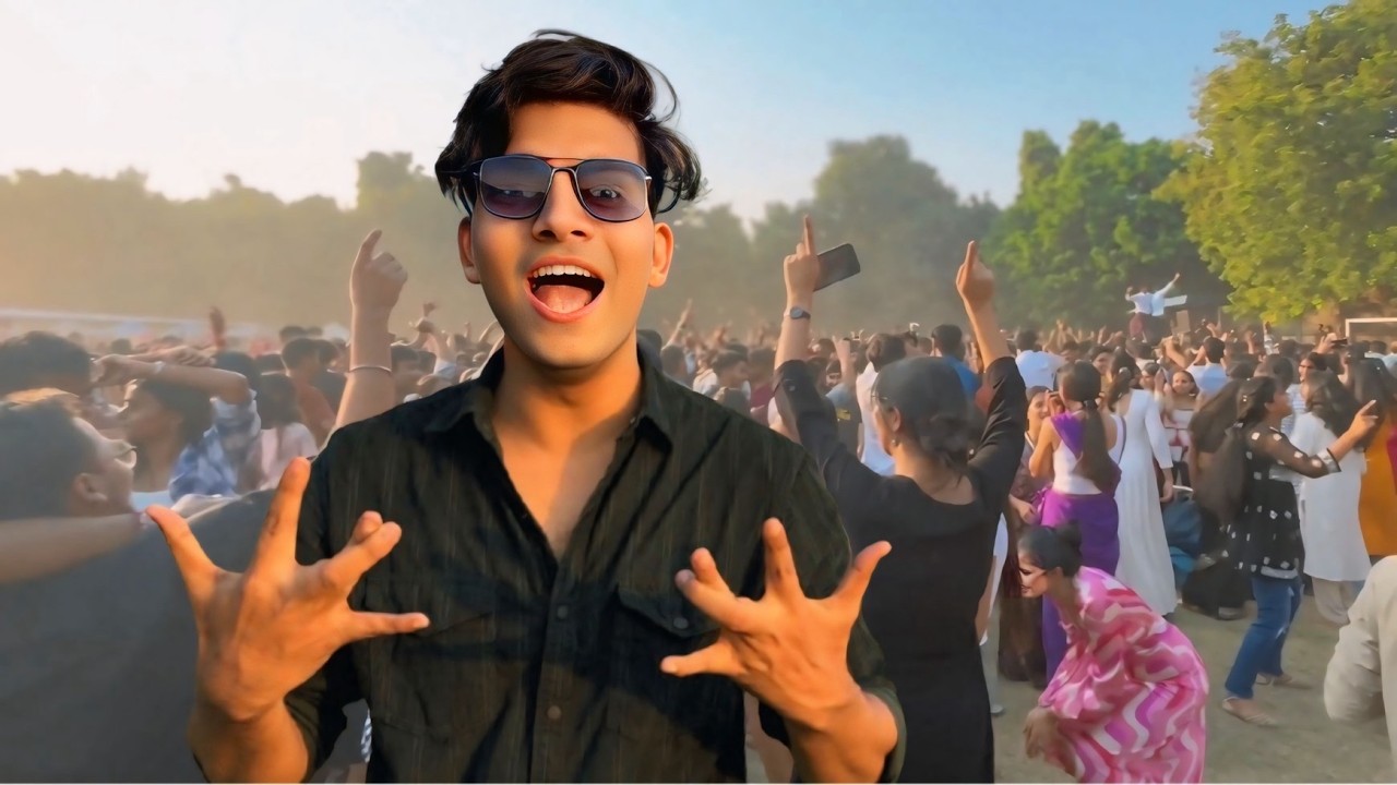 A Day at Hindu College🔥 | A Tour of Campus and Festival Fun!