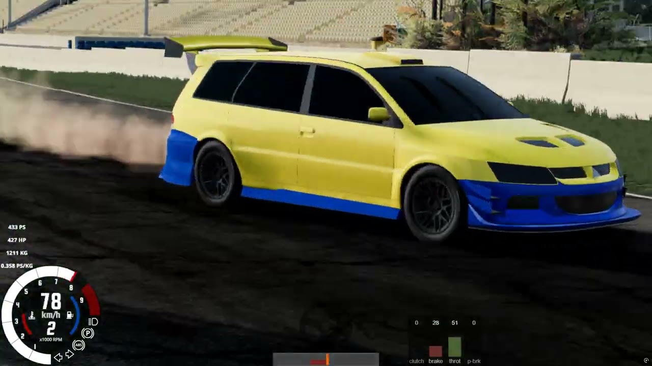 Beam Ng Rallycross STC2000+ Mitubishi Lancer Turbo