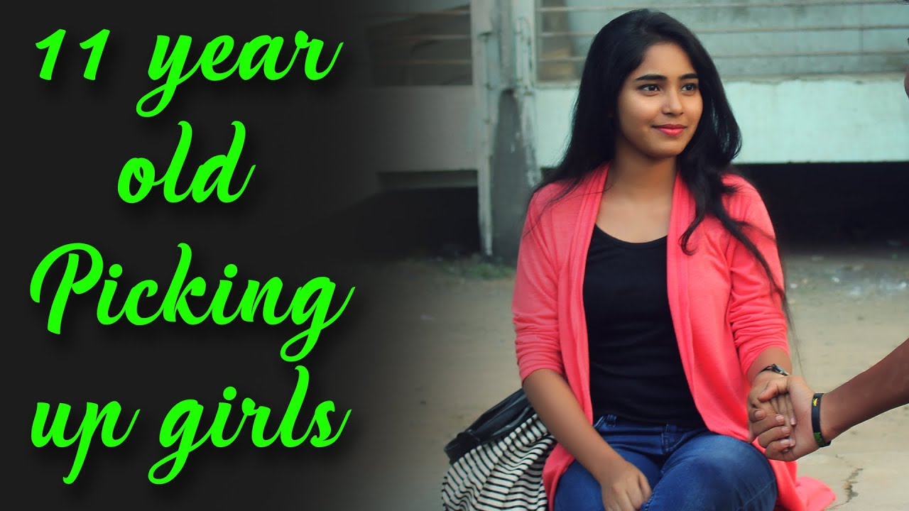 11 year old kid picking up girls prank (PARODY)