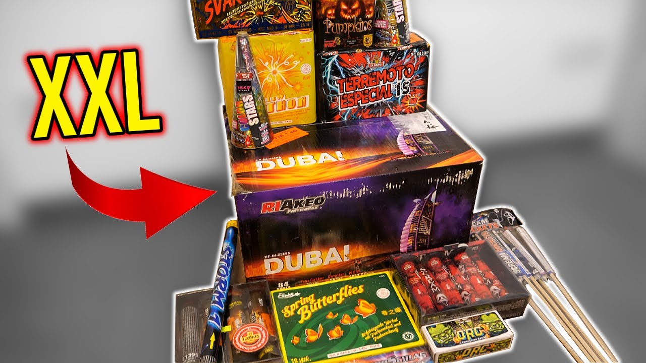 🔥 XXL VORFREUDE FEUERWERKS MISCHUNG #4 | MIT PYROLUX GEWINNSPIEL!
