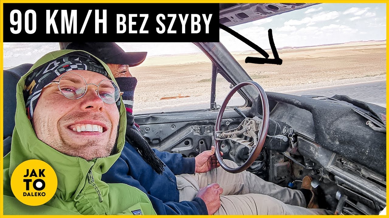 JAK SIĘ JEDZIE AUTEM BEZ SZYBY NA BLISKIM WSCHODZIE