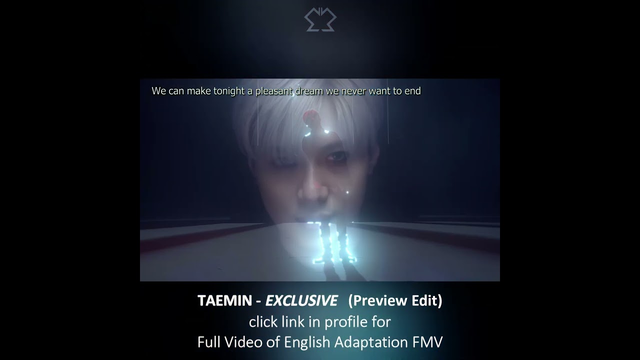 TAEMIN - EXCLUSIVE 2 テミン 李泰民 태민 SHINee シャイニー English ENG Version SuperM ENG lyrics Not Ai Cover