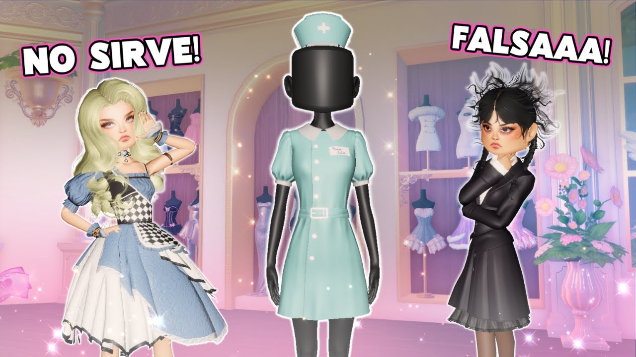 I PRETENDED TO BE A MANNEQUIN ON DRESS TO IMPRESS! 😂 AND THEY HATED ME...
