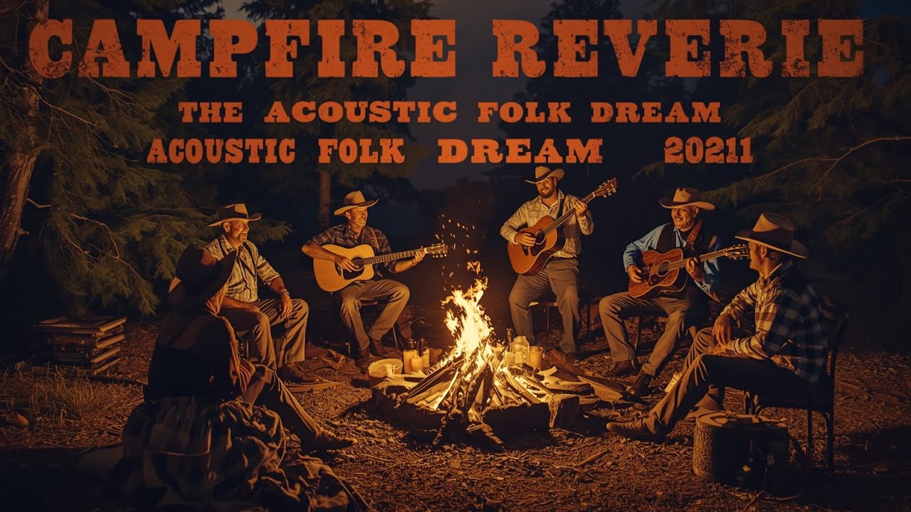 Campfire Reverie | Acoustic Folk Dream 🎶🤙🌵 #CampfireReverie #AcousticFolkDream #FolkInstrumental 🔥🤙