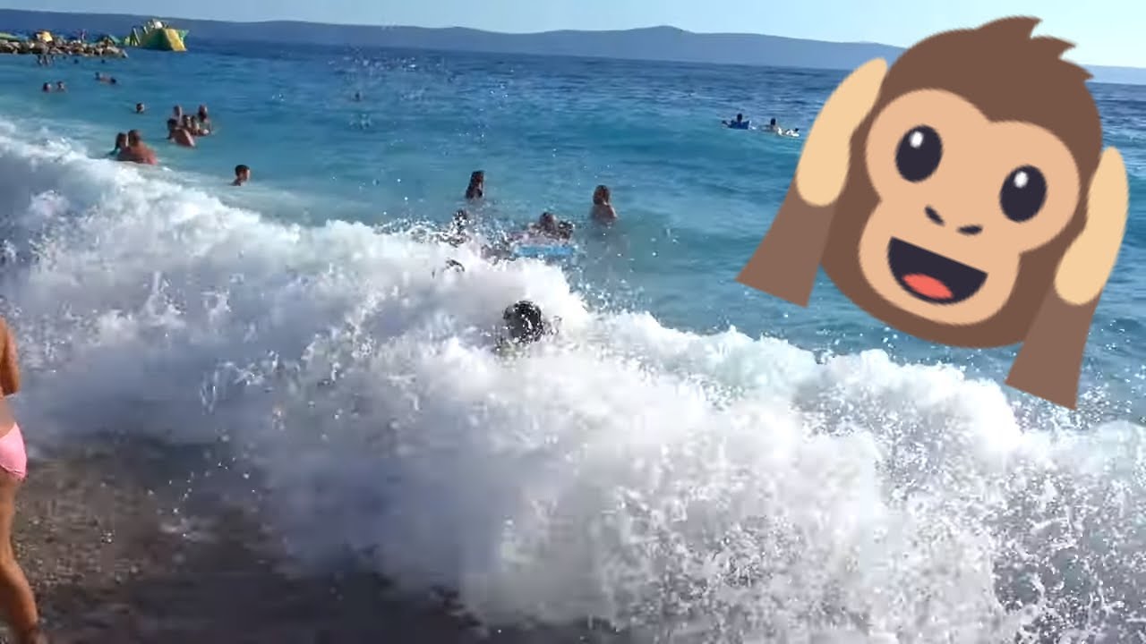 BLBNEME S JONÁŠKEM V OBROVSKÝCH VLNÁCH 🌊🙈🌞 | CHORVATSKO DEN 11