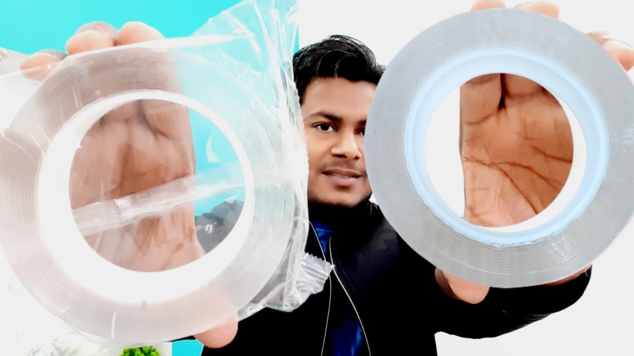 क्या ये टेप काम की है ? | Double Sided Silicon Tape Review | Reusable and Washable Nano Tape