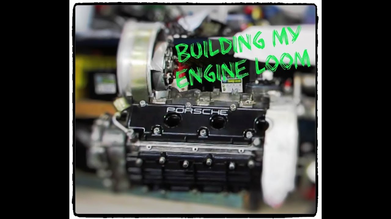 Porsche 911: BUILDING MY ENGINE LOOM #EP5
