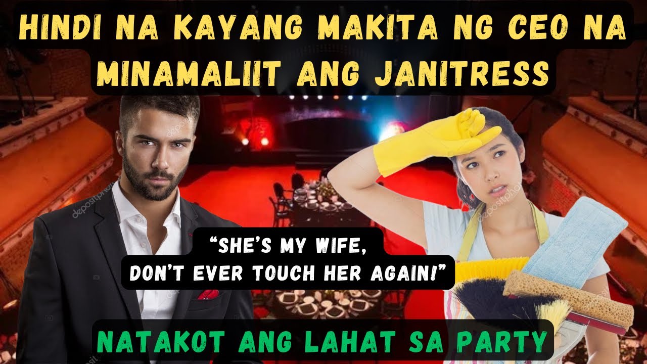 HINDI KINAYA NG CEO NA MINAMALIIT ANG JANITRESS 