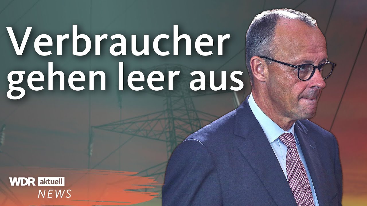 Streit um Stromsteuer & Strompreise: Bricht die Regierung ihr Wahlversprechen? | WDR Aktuelle Stunde