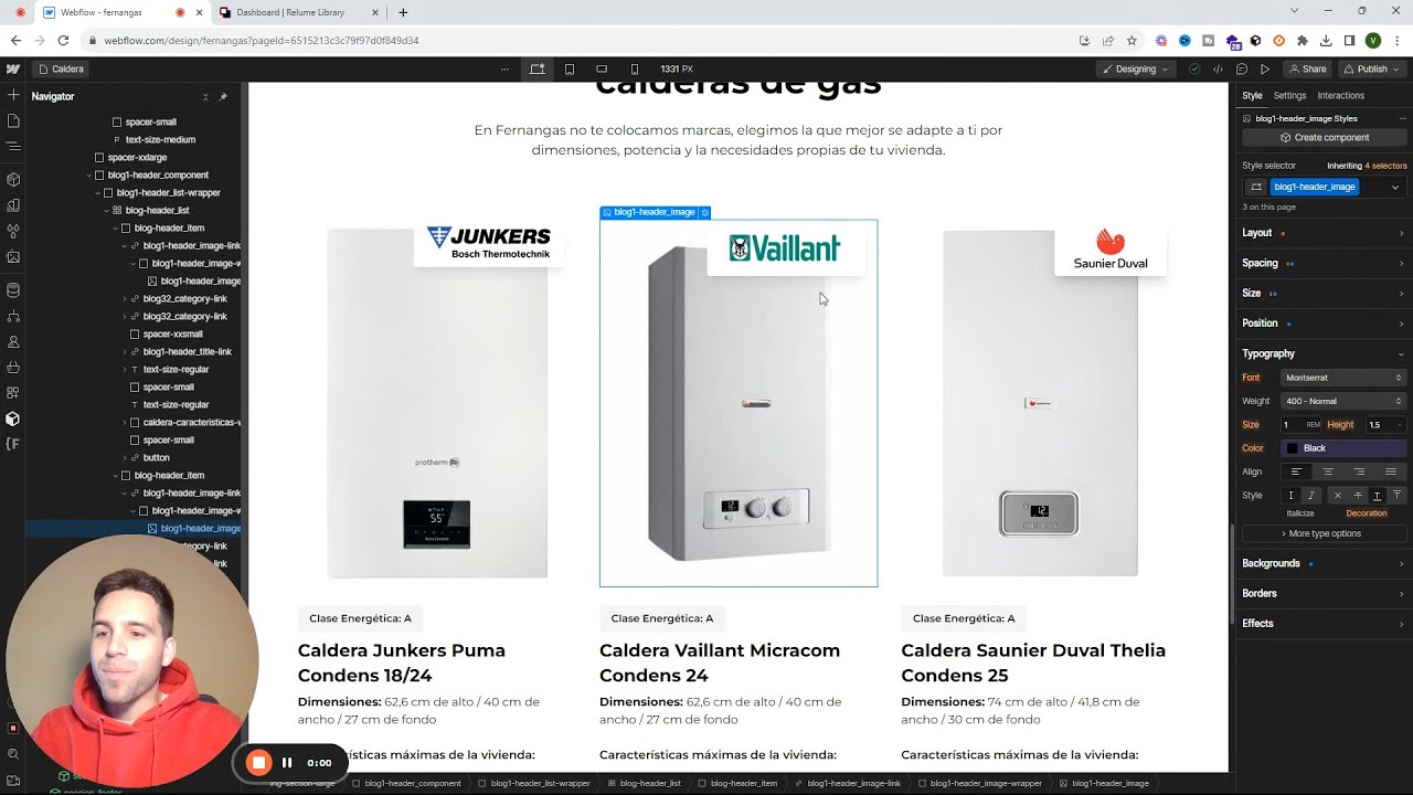 Campos din&aacute;micos (CMS) en Webflow