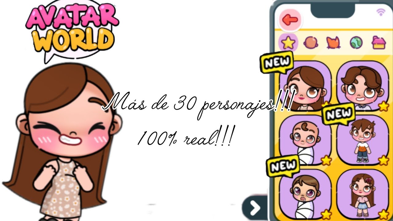 Tutorial de cómo tener 30 personajes 100% real!!! || Tala avatar world || #talaavatarworld 