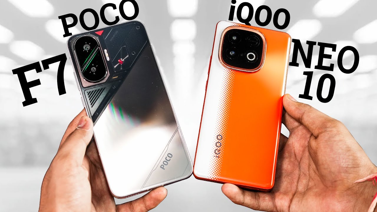 IQOO Neo 10 vs POCO F7 - Gaming King?