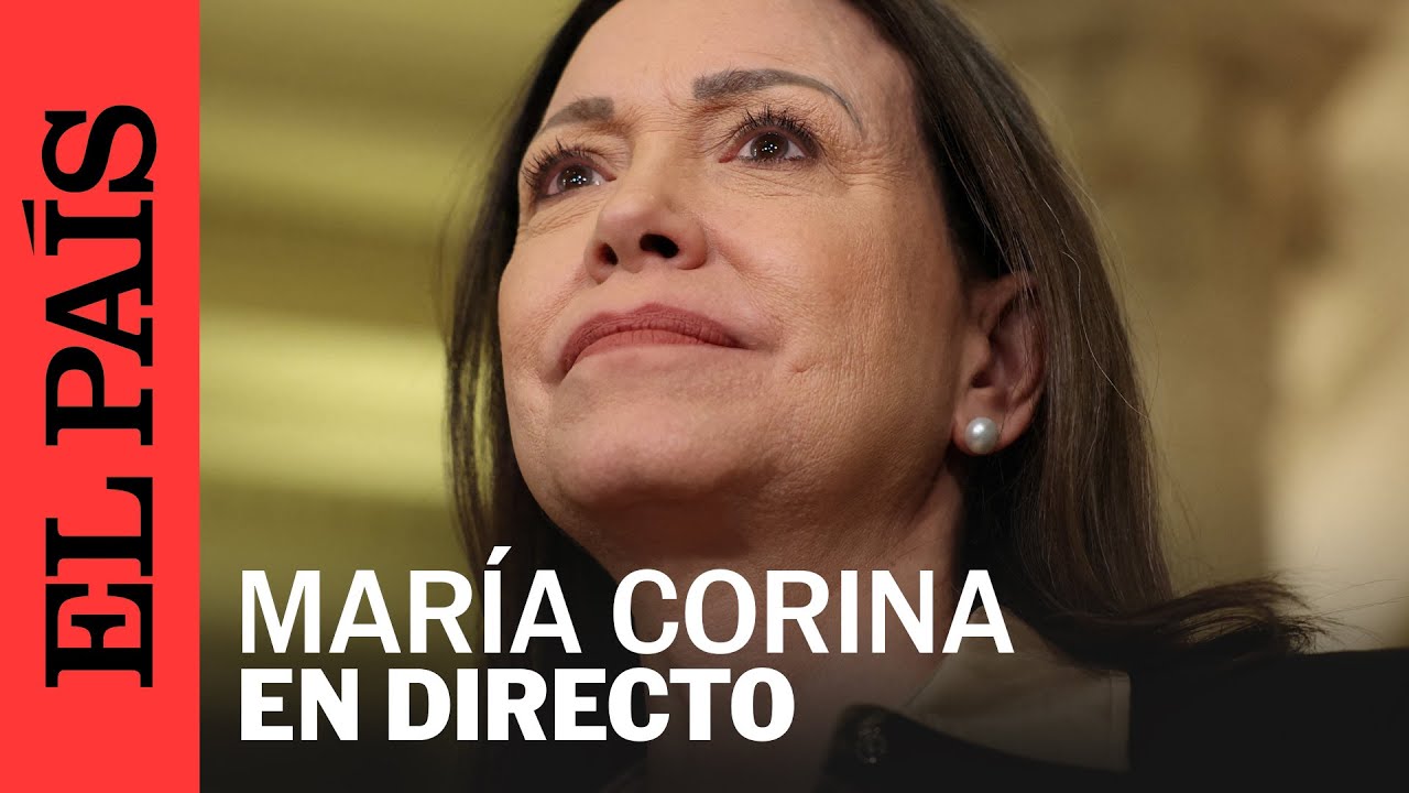 DIRECTO | MARÍA CORINA MACHADO da declaraciones tras reunión con MARCO RUBIO | ELPAÍS