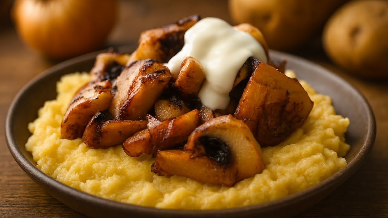 This Creamy Mushroom Mash Is Healthier Than You Think 🍄🥔