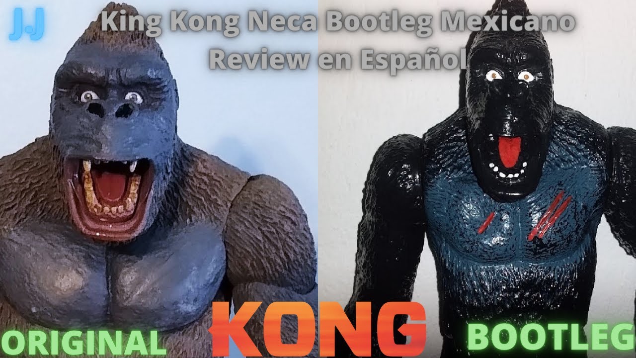 INCREIBLE COPIA DE KING KONG 1933 DE NECA EN BOOTLEG MEXICANO!!! 😱👌