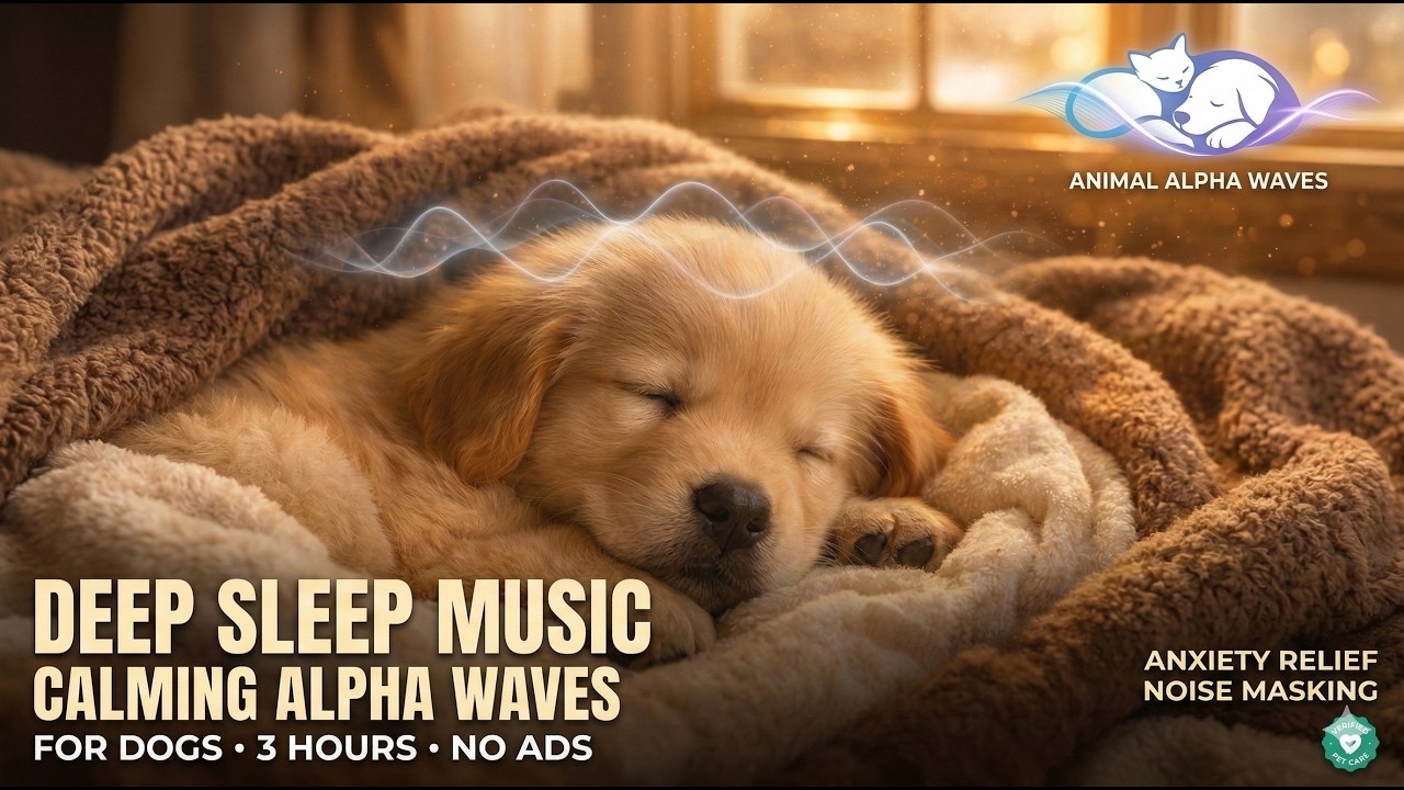 Watch Your Dog Fall Asleep in Minutes 💤 The Ultimate Calming Sound Therapy