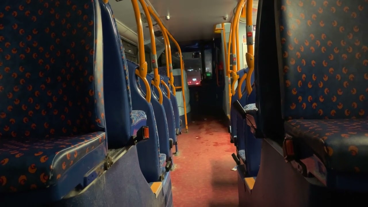 Flat out + loud axles! SP59AOU | Alexander Dennis E40D/Enviro400 | Stagecoach East Scotland 19544