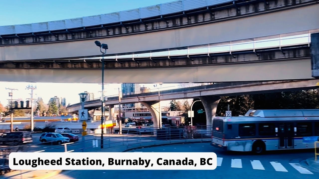 Public Transportation from Lougheed Station Burnaby to Carvolth Exchange, Langley, Canada, BC, asmr
