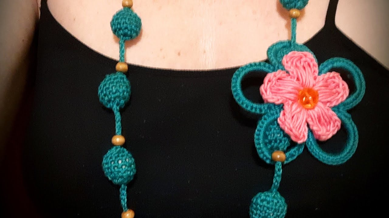 Crochet- Tutorial- Collana 