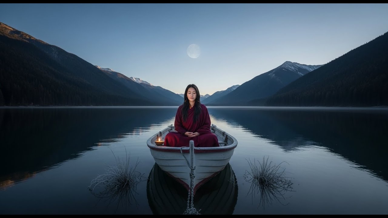 Echoes Of Starlit Peaks Tibetan Meditation With Sacred Himalayan Sounds For Healing And Sleep