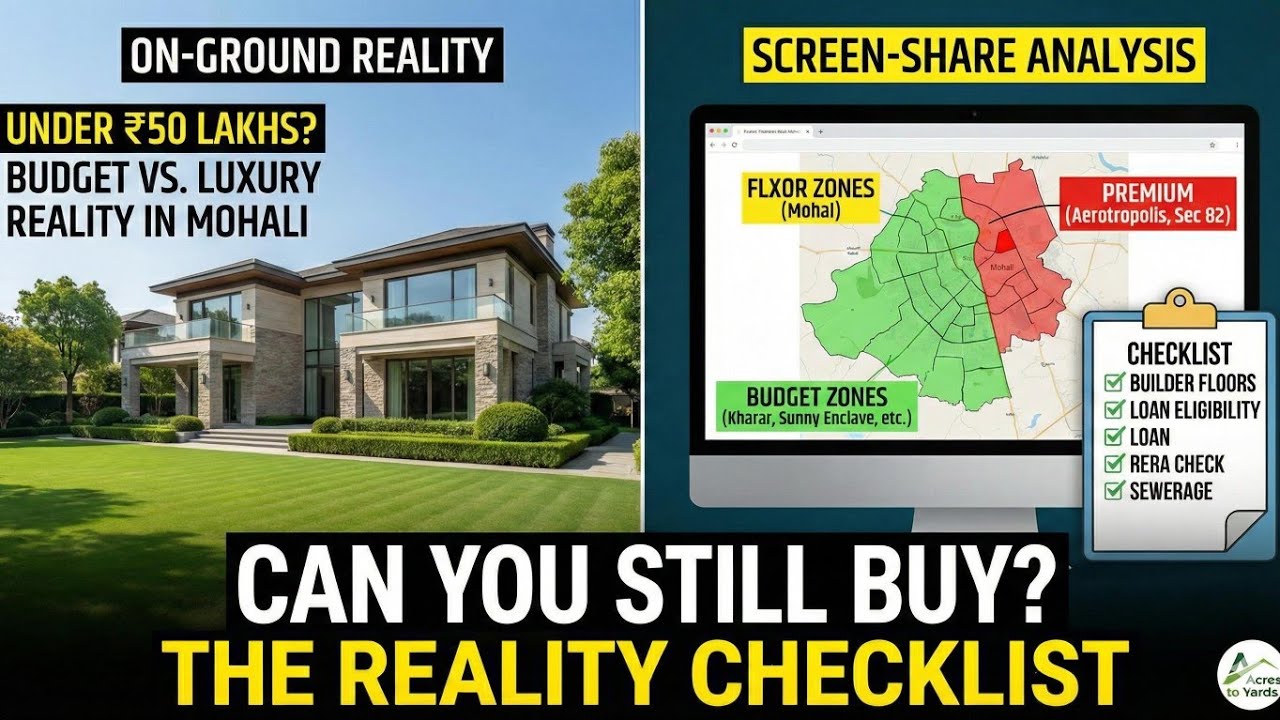 Can You Still Buy a Home in Mohali for Under ₹50 Lakhs?