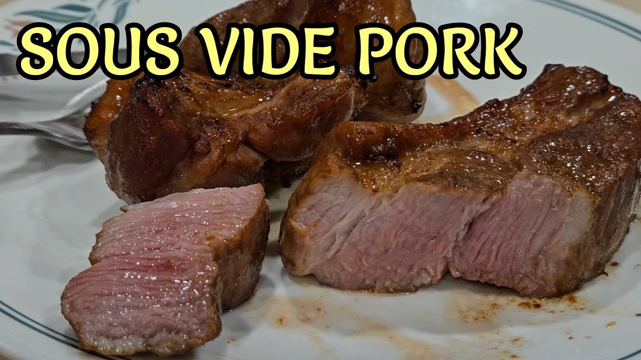 How I used SOUS VIDE to make PORK RIBS ULTRA Tender