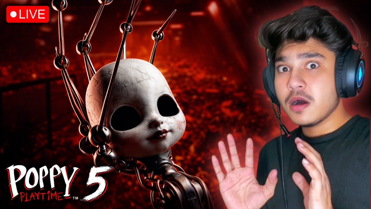 Prototype is here | Poppy playtime chapter 5 | Live Gameplay 🔴