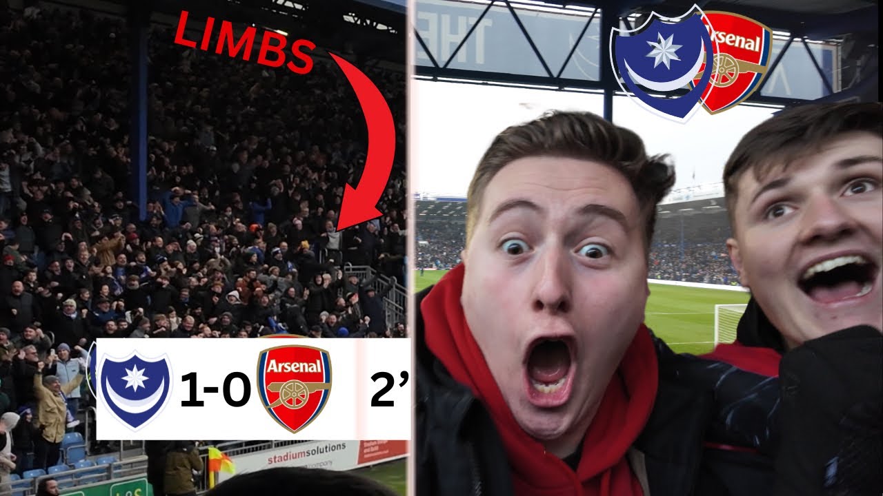 Portsmouth 1–4 Arsenal | FA Cup Away Day | Matchday Vlog