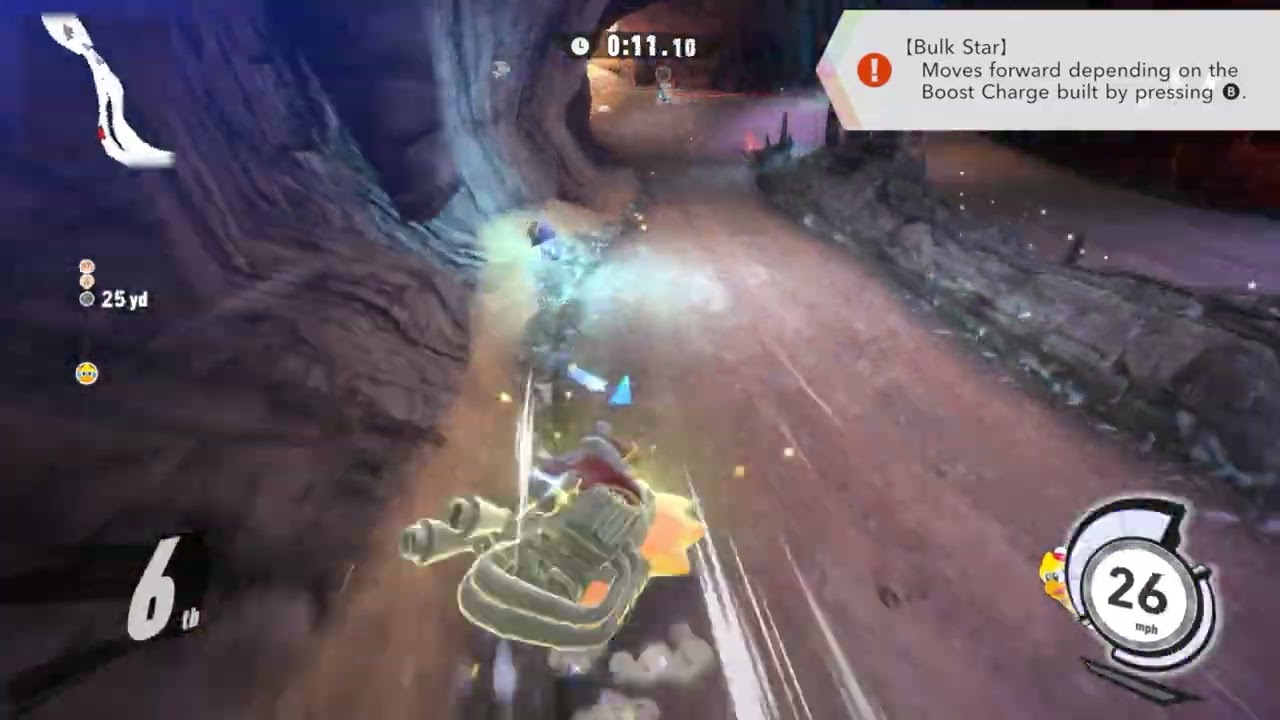 Kirby Air Riders -  Find and defeat Gemaine