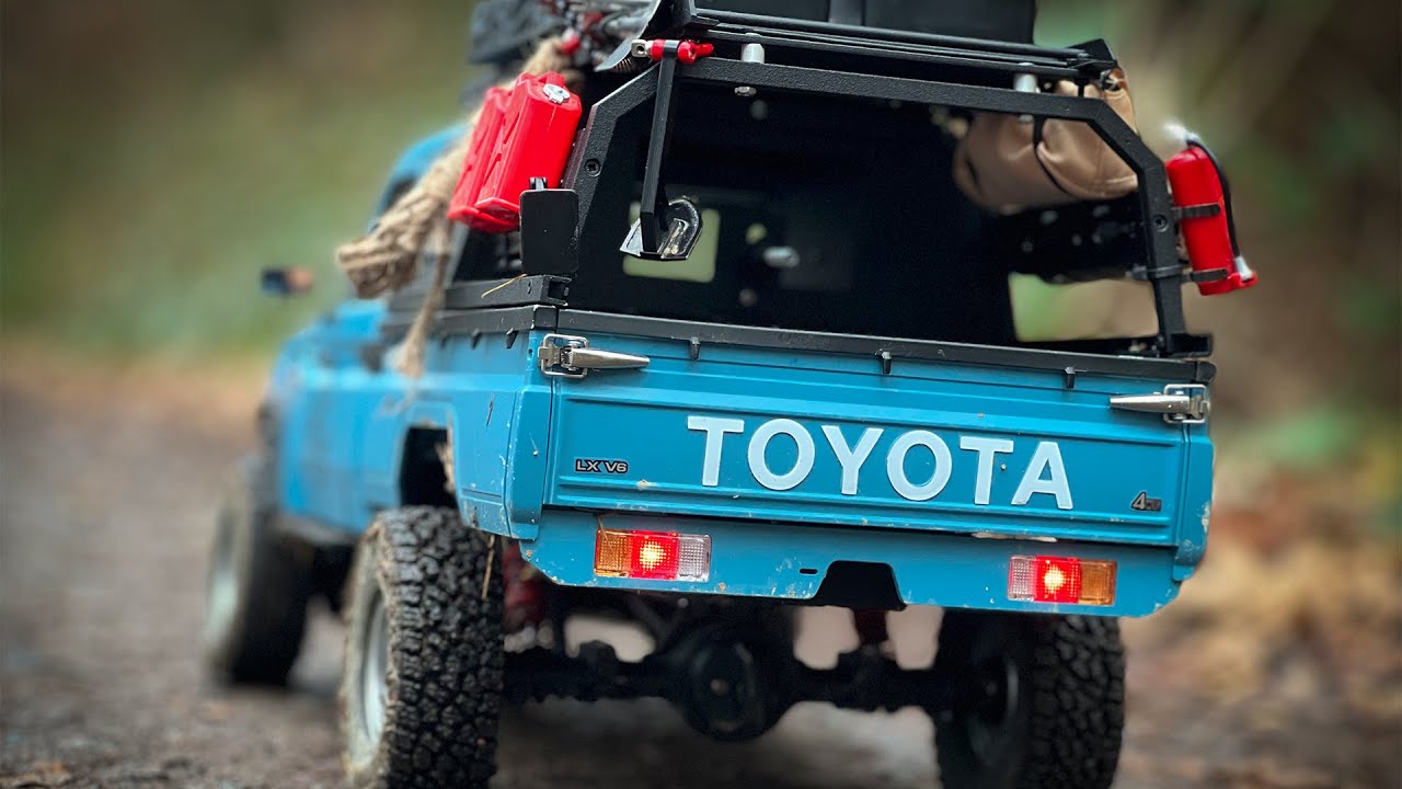 BRX01 Land Cruiser Overland Rc Scale Offroad Driving