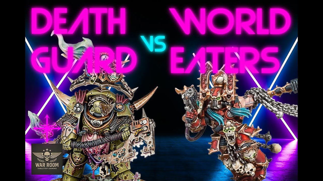 Death Guard vs World Eaters | Competitive Warhammer 40k Battle Report