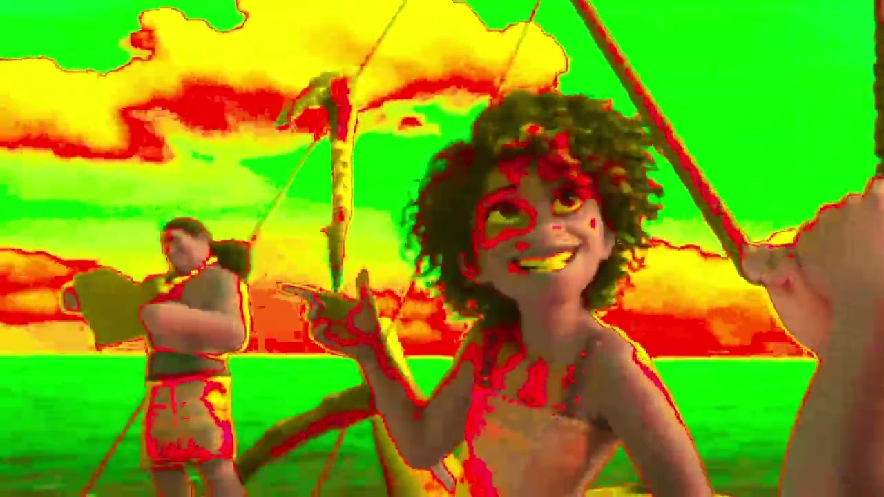 Moana movie | She cuts the rope ( Sponsored by: Gamavision Csupo Effects )
