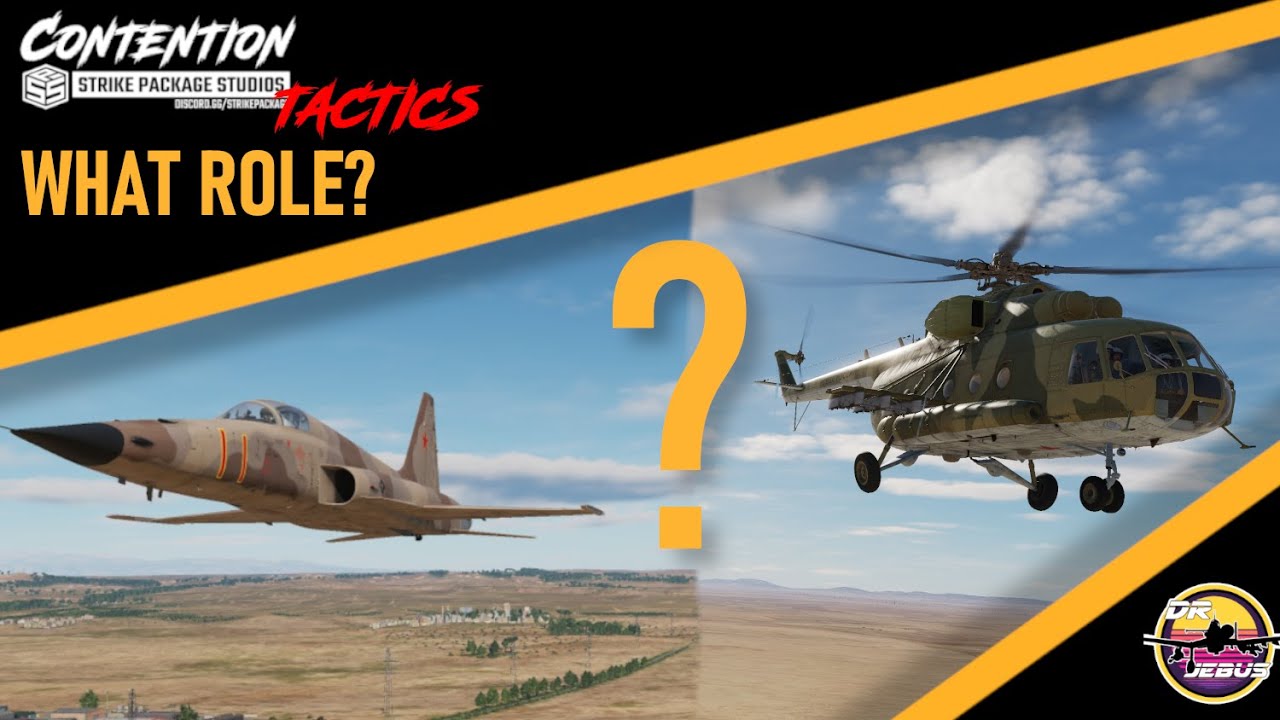 Picking A Role | Contention DCS Server TACTICS GUIDE